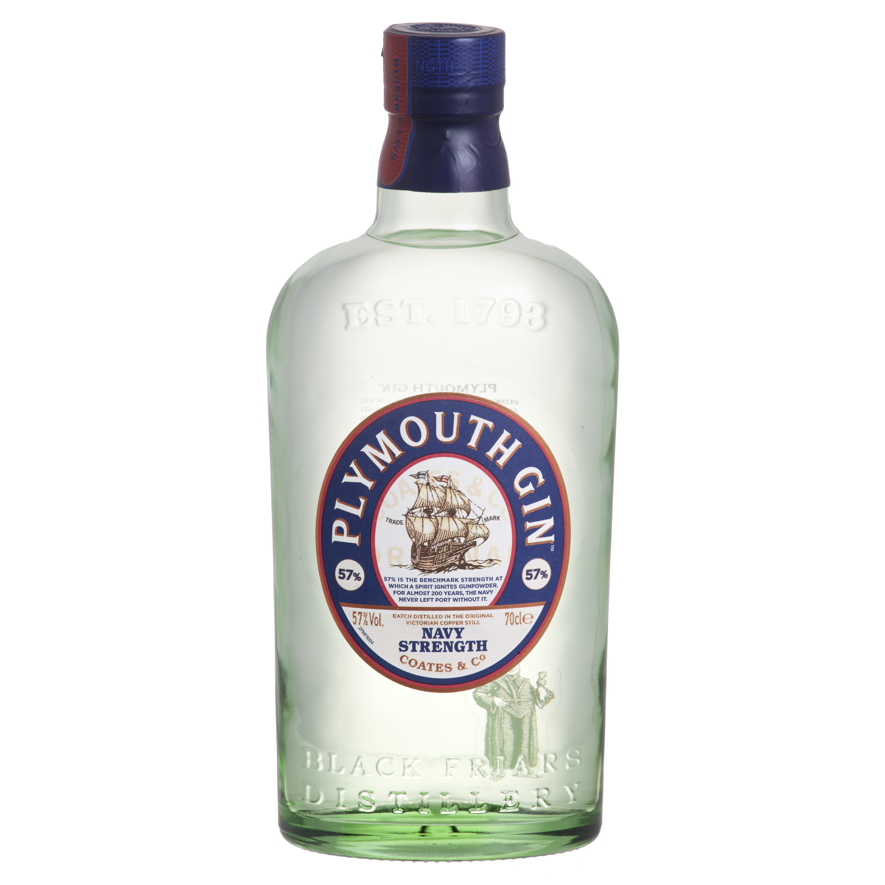 Plymouth Navy Strength Gin, 70cl